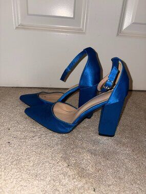 Royal Blue High Heels